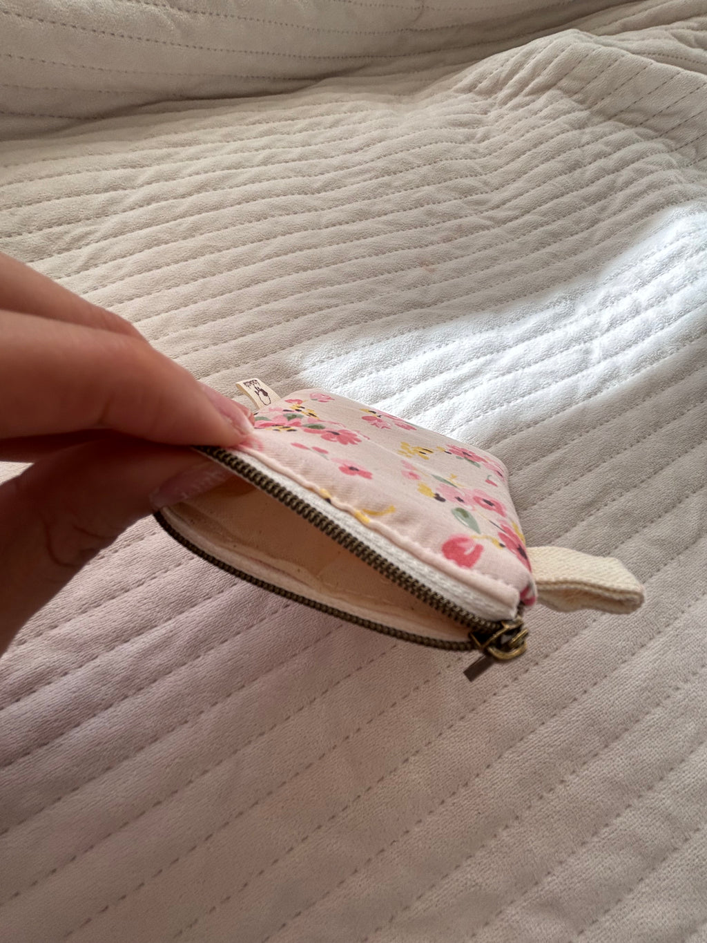 🌸 Floral Mini Zipper Pouch