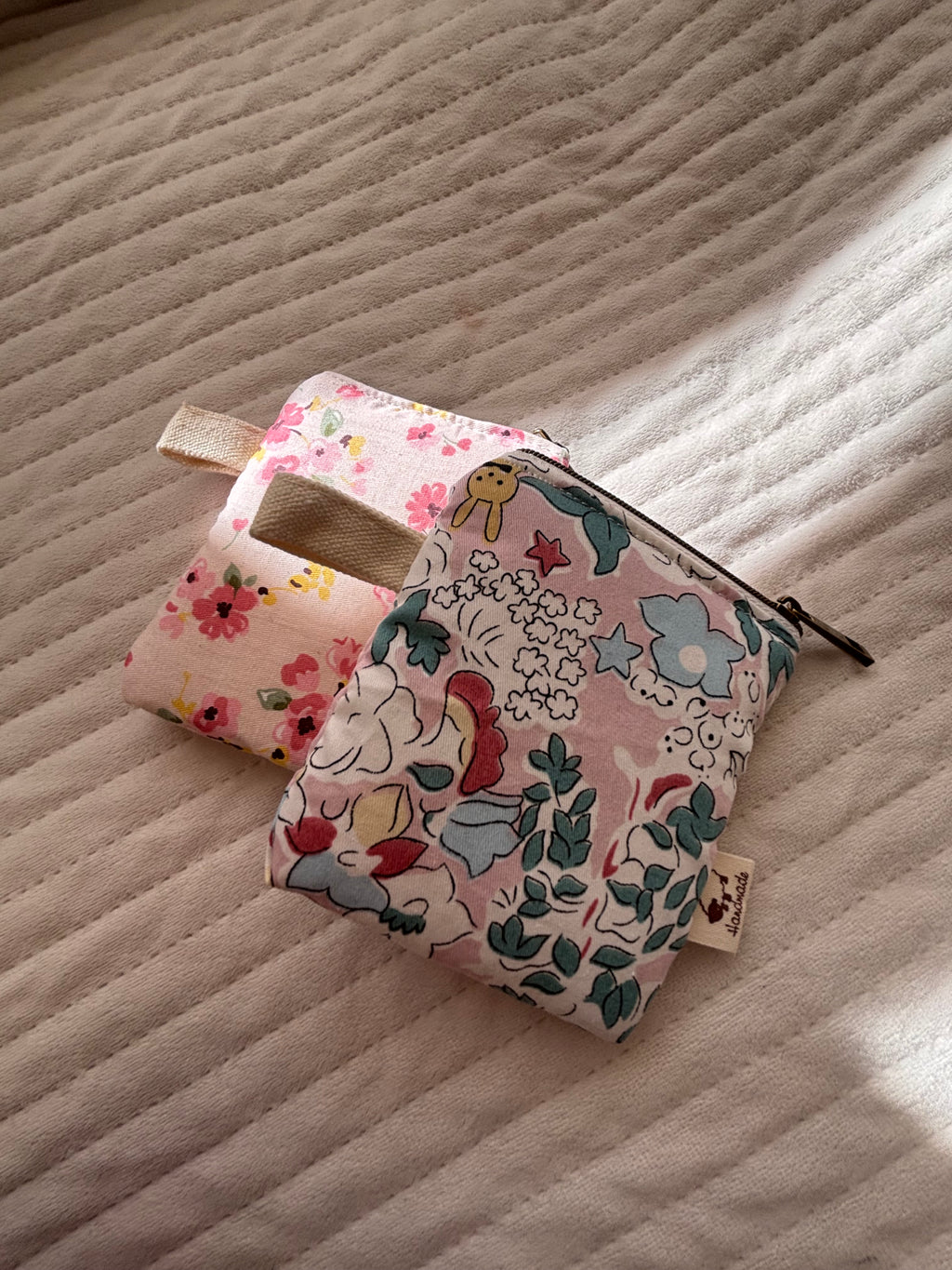 🌸 Floral Mini Zipper Pouch