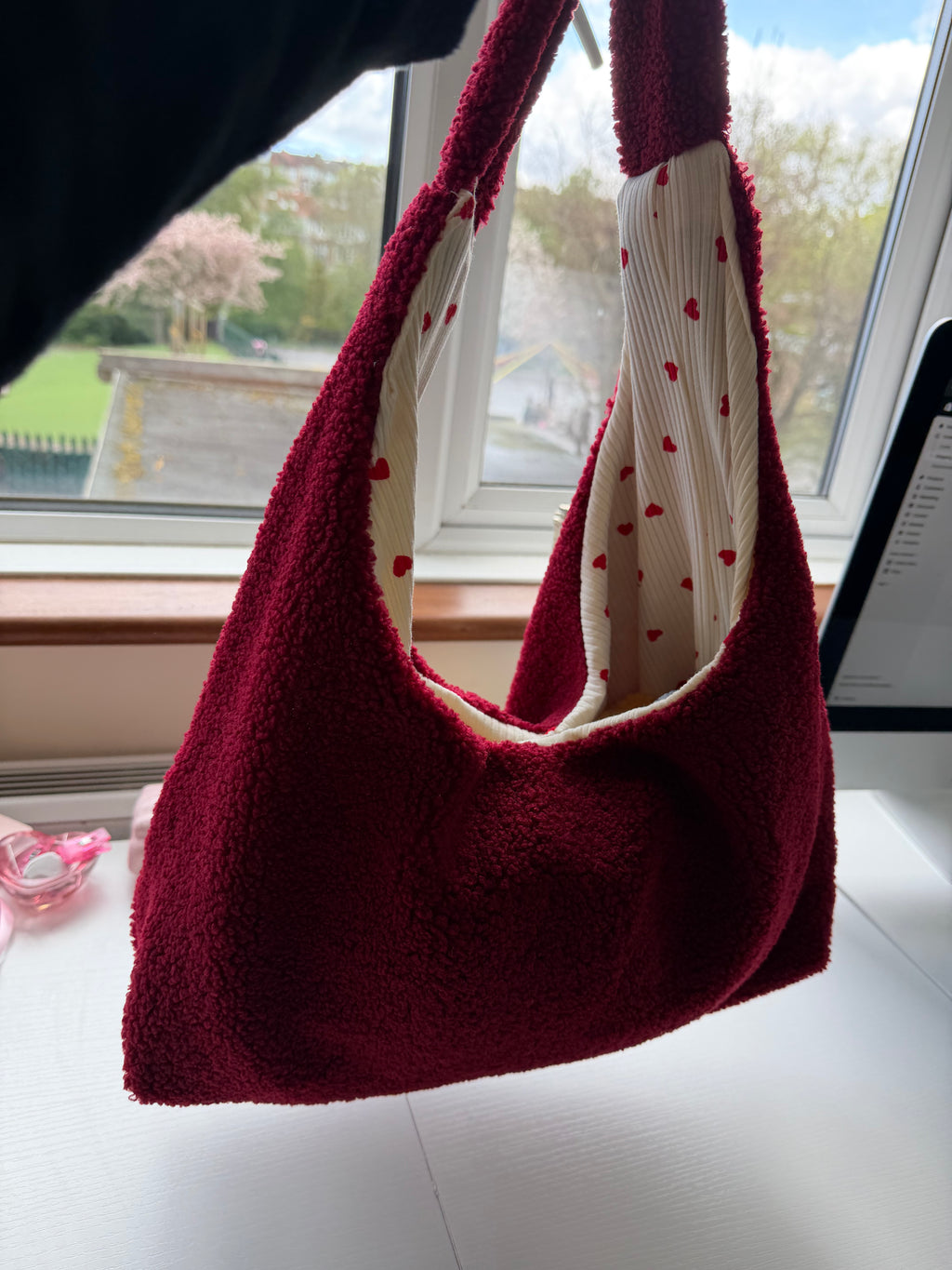 Heart Cozy Shoulder Bag
