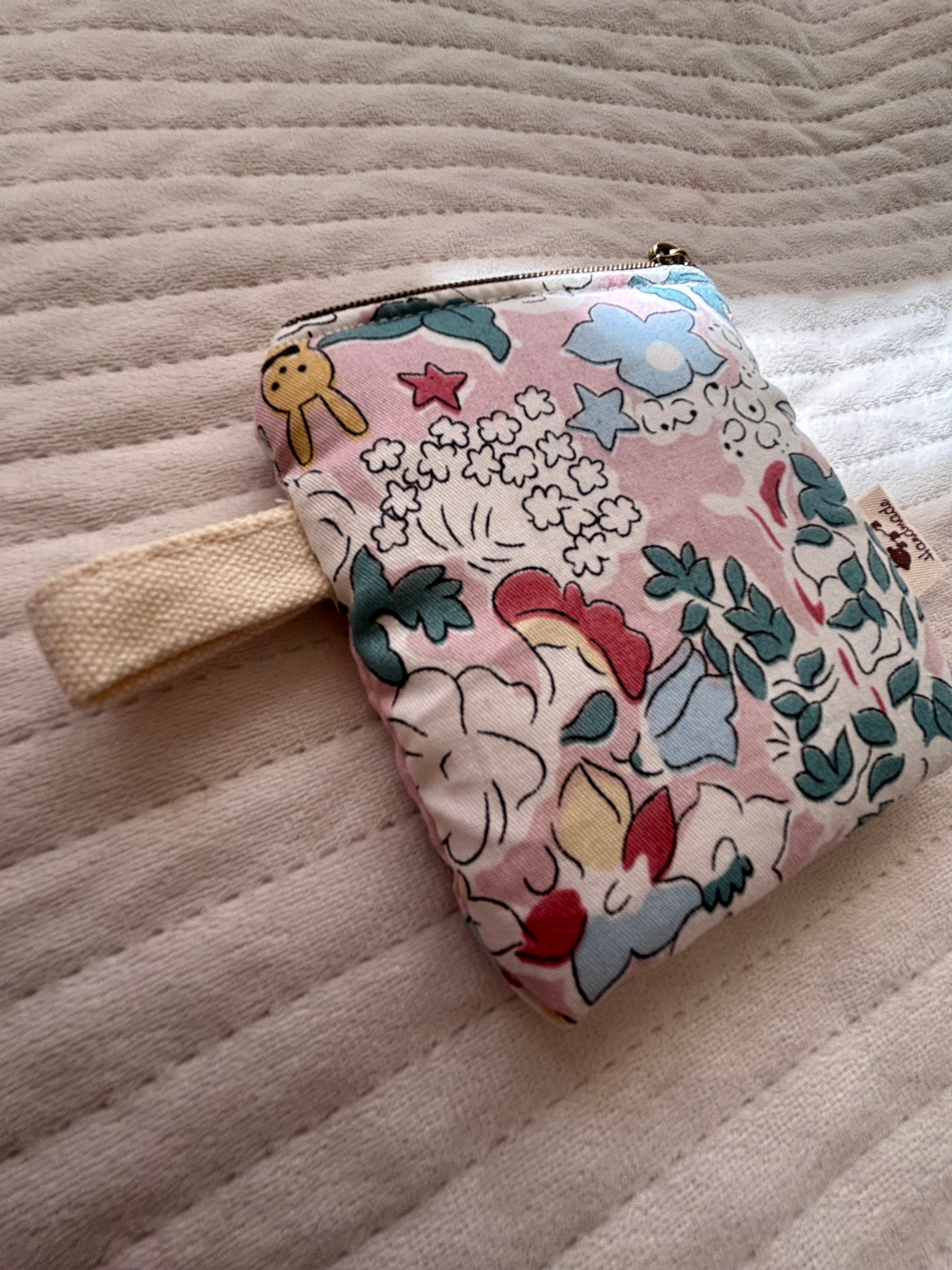 🌸 Floral Mini Zipper Pouch
