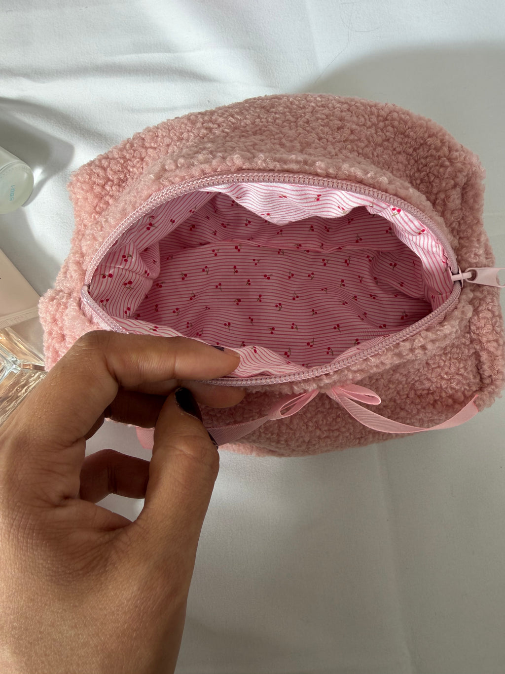 Makeup up bag pink 💕