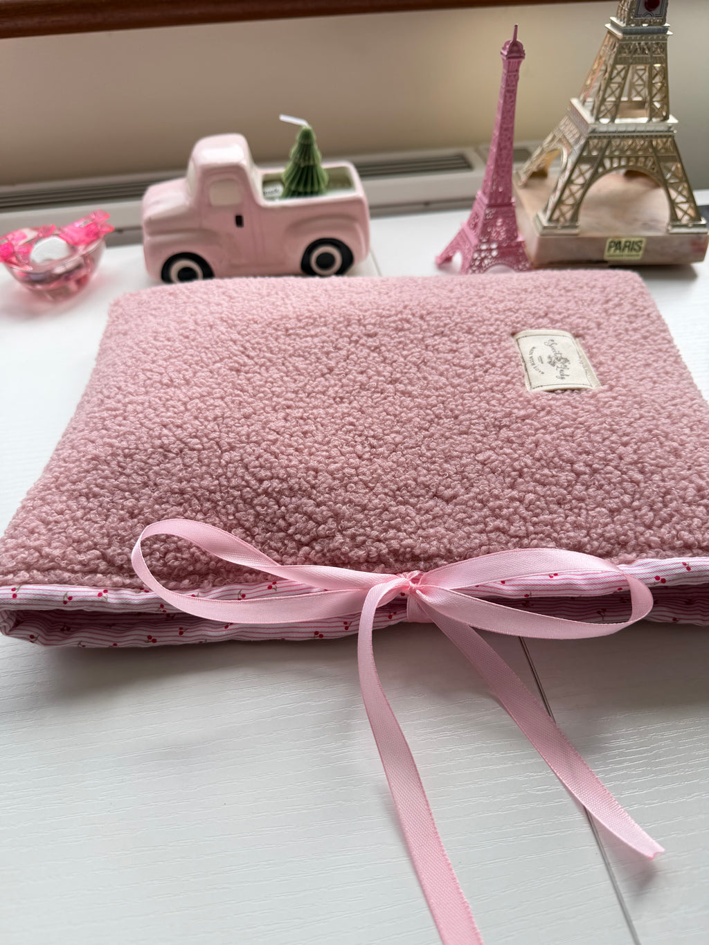 Tablet sleeves teddy pink 🤍