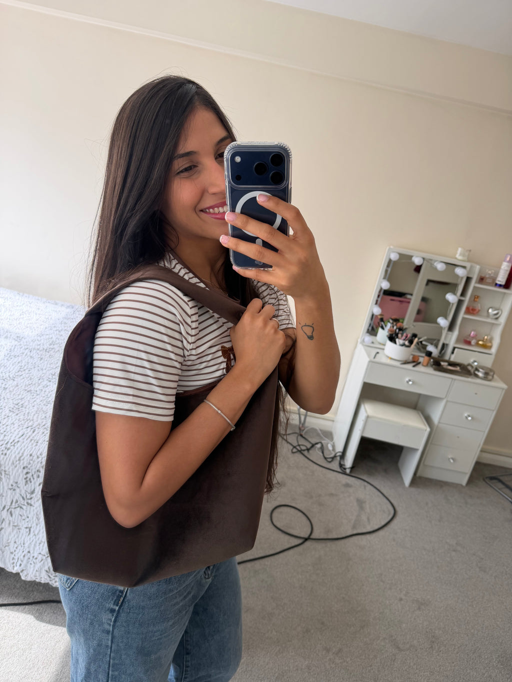 Elegant Velvet Hobo Shoulder bag