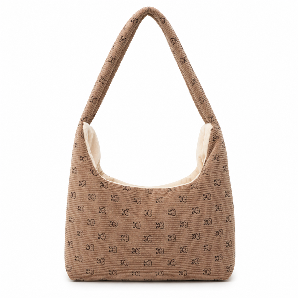 🤎 Cord Bow Shoulder Bag