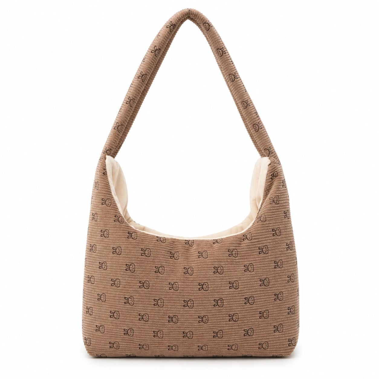 🤎 Cord Bow Shoulder Bag