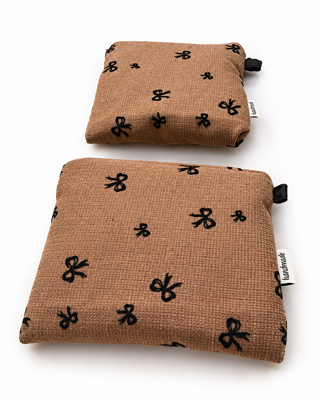 Bow Print Fabric Small bag