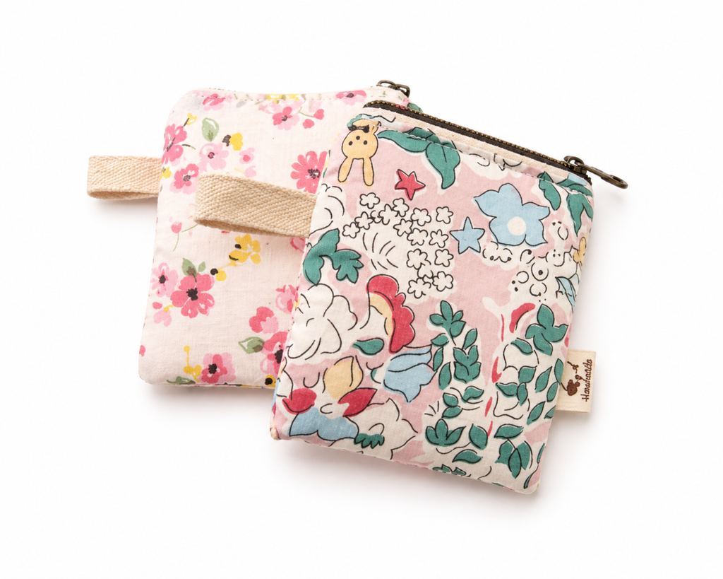 🌸 Floral Mini Zipper Pouch